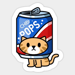 Soda Cat Sticker
